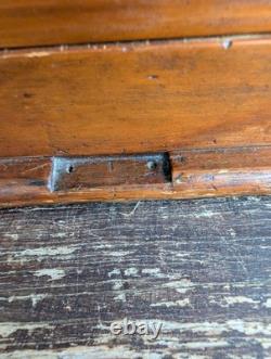 Antique 1880s 19th-Century Utilitarian Handmade Chest 7 Drawers Watchmaker