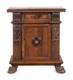 Antique 18th Century Baroque Carved Walnut Cabinet