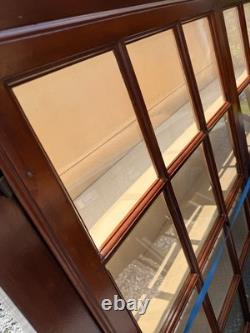 Antique 18th cherry chippendale step back pa dutch cupboard 1780 pa country