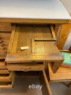 Antique 1900s Dentist Cabinet