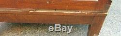 Antique 1914 Yawman & Erbe Quartersawn Tiger Oak Stacking Flat File Map Cabinet