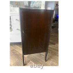 Antique 1920s Art Deco Music Roll Cabinet by The Udell Works