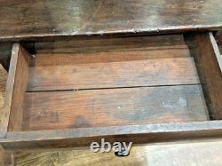 Antique 1930s SALESMAN SAMPLE Mahogany Wood Child's CHINA CABINET HUTCH CUPBOARD