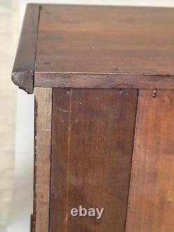 Antique 19thC Country Store Wood Cabinet Cubby Slot Credit/Receipt Dye Part File