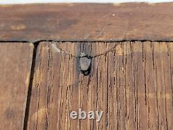 Antique 19thC Country Store Wood Cabinet Cubby Slot Credit/Receipt Dye Part File