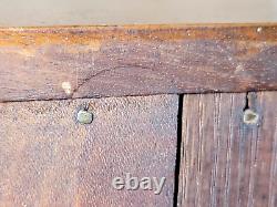 Antique 19thC Country Store Wood Cabinet Cubby Slot Credit/Receipt Dye Part File