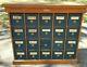 Antique 20 Drawer Apothecary Multi Drawer Cabinet Us. Desk File & Cabinet Company