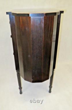 Antique 29 Imperial Solid Mahogany Martha Washington 3-Drawer Sewing Cabinet