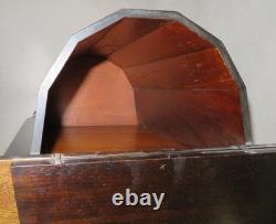 Antique 29 Imperial Solid Mahogany Martha Washington 3-Drawer Sewing Cabinet