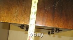 Antique 29 Imperial Solid Mahogany Martha Washington 3-Drawer Sewing Cabinet