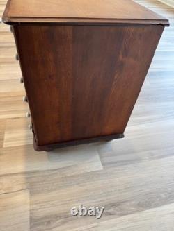 Antique 4 Drawer J & P Coats Spool Thread Cabinet Antique 4 Drawer J & P Coats Spool Thread Cabinet