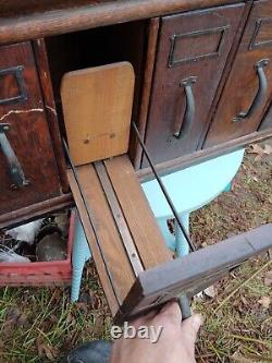 Antique 6 Drawer Filing Cabinet University Of Michigan Library 1880s-1970s