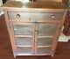 Antique 6 Tin Pie Safe Cupboard Cabinet Local Pick Up Only