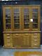 Antique American Oak Country Store Case Cabinet