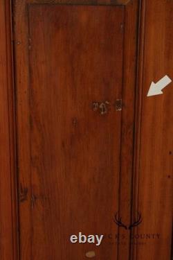 Antique American Pine Two-Door Cupboard