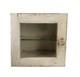 Antique Apothecary Cabinet 10.5 X 11 X 12 Glass Window Front 1 Glass Shelf Old