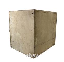 Antique Apothecary Cabinet 10.5 x 11 x 12 Glass Window Front 1 Glass Shelf OLD