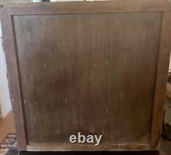 Antique Apothecary Cabinet Barber Shop case Vintage Antique Art Deco