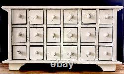 Antique Apothecary Cabinet Cupboard Chest Of Drawers 18 AAFA