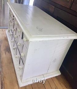Antique Apothecary Cabinet Cupboard Chest Of Drawers 18 AAFA