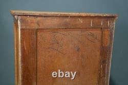Antique Apothecary Cabinet Industrial Wood drawer Oak Architect Flat File Vtg