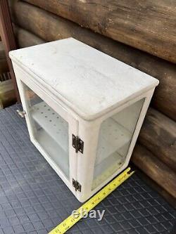 Antique Apothecary Cabinet Medical Cabinet Industrial Medicine METAL CABINET