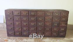 Antique Apothecary Cabinet Pharmacy cabinet Multi drawer Liggett Drugs