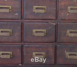 Antique Apothecary Cabinet Pharmacy cabinet Multi drawer Liggett Drugs