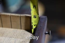 Antique Apothecary Cabinet watchmaker Tool Box Wood drawer chest vintage