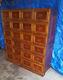 Antique Apothecary Hardware Store 24 Drawer Cabinet 48x52 Local Pickup