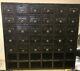 Antique Apothecary Hardware Store 30 Drawer Cabinet 25.5 By 27.5