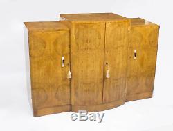 Antique Art Deco Cocktail Cabinet Dry Bar Epstein c. 1920