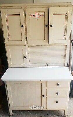 Antique Art Deco Hoosier Vintage Cabinet