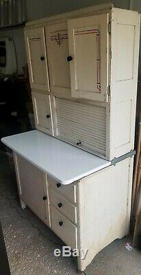 Antique Art Deco Hoosier Vintage Cabinet