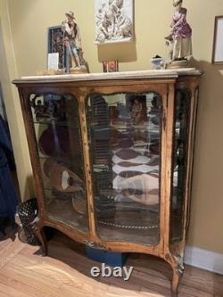 Antique Austrian Curio Cabinet