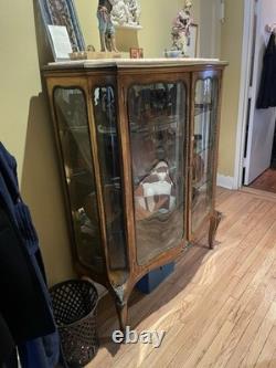 Antique Austrian Curio Cabinet