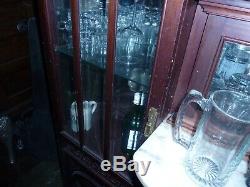 Antique Backbar Cabinet and Front bar