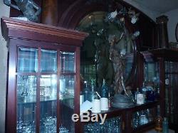 Antique Backbar Cabinet and Front bar