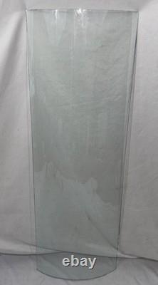Antique Bent Curved Wavy Glass Replacement Panel For China Cabinet Door 39.25#D