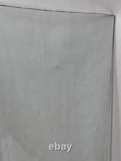 Antique Bent Curved Wavy Glass Replacement Panel For China Cabinet Door 39.25#D