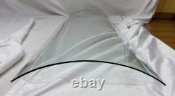 Antique Bent Curved Wavy Glass Replacement Panel For China Cabinet Door 39.25#D