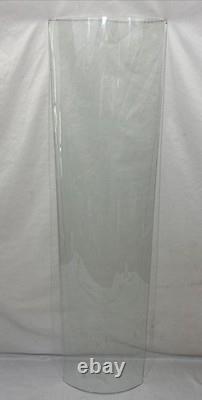 Antique Bent Curved Wavy Glass Replacement Panel For China Cabinet Door 46-1/8A