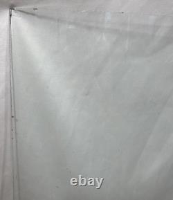 Antique Bent Curved Wavy Glass Replacement Panel For China Cabinet Door 46-1/8A