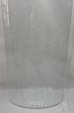 Antique Bent Curved Wavy Glass Replacement Panel For China Cabinet Door 46-1/8A