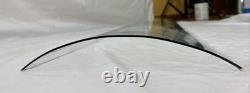Antique Bent Curved Wavy Glass Replacement Panel For China Cabinet Door 46-1/8A
