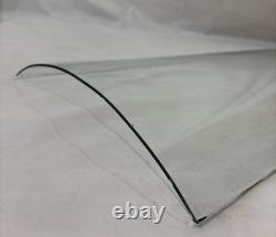 Antique Bent Curved Wavy Glass Replacement Panel For China Cabinet Door 46-1/8A