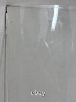 Antique Bent Curved Wavy Glass Replacement Panel For China Cabinet Door 46-1/8B