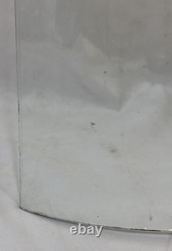 Antique Bent Curved Wavy Glass Replacement Panel For China Cabinet Door 46-1/8B
