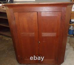 Antique Blind Corner Cupboard Top Cherry