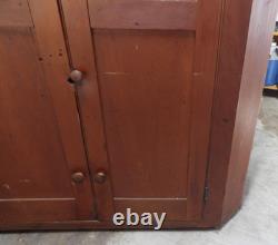 Antique Blind Corner Cupboard Top Cherry